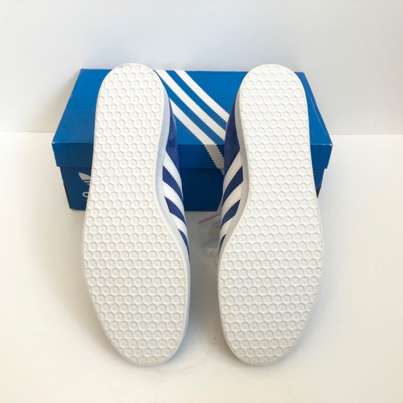 Adidas Gazelle Sneakers in Royal Blue/White sz 11 Mens US + extra laces NIB - Picture 5 of 10